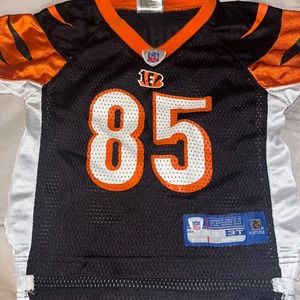 🎈 Pre loved great condition. Toddler jersey NFL  tigers 3T. Johnson #85